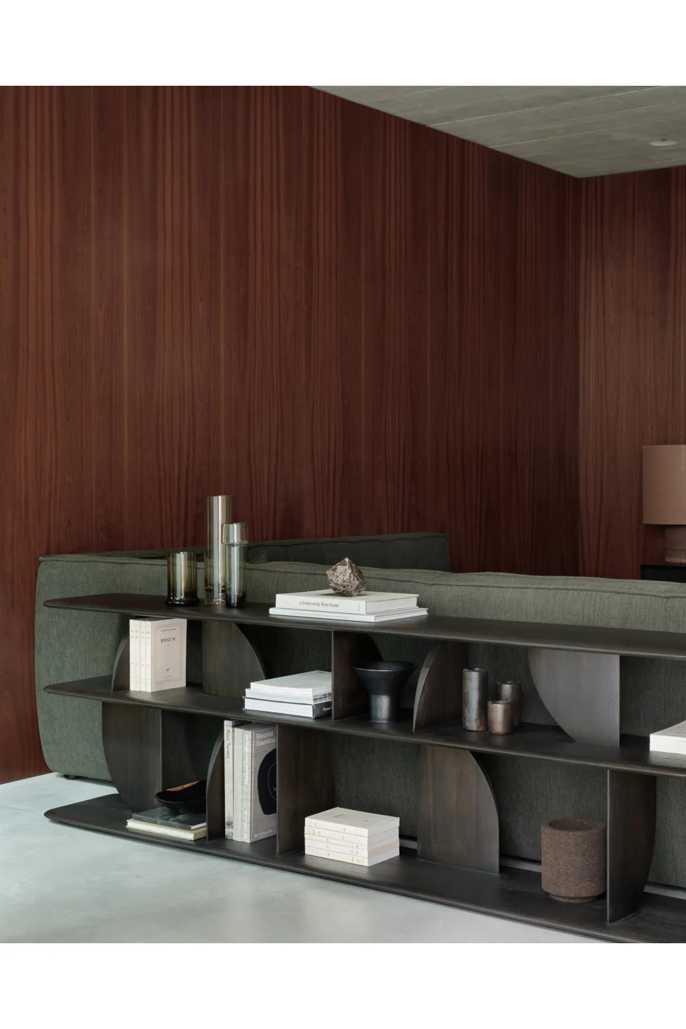 Luxury Teak Console Table Modern Italian Style for Villa