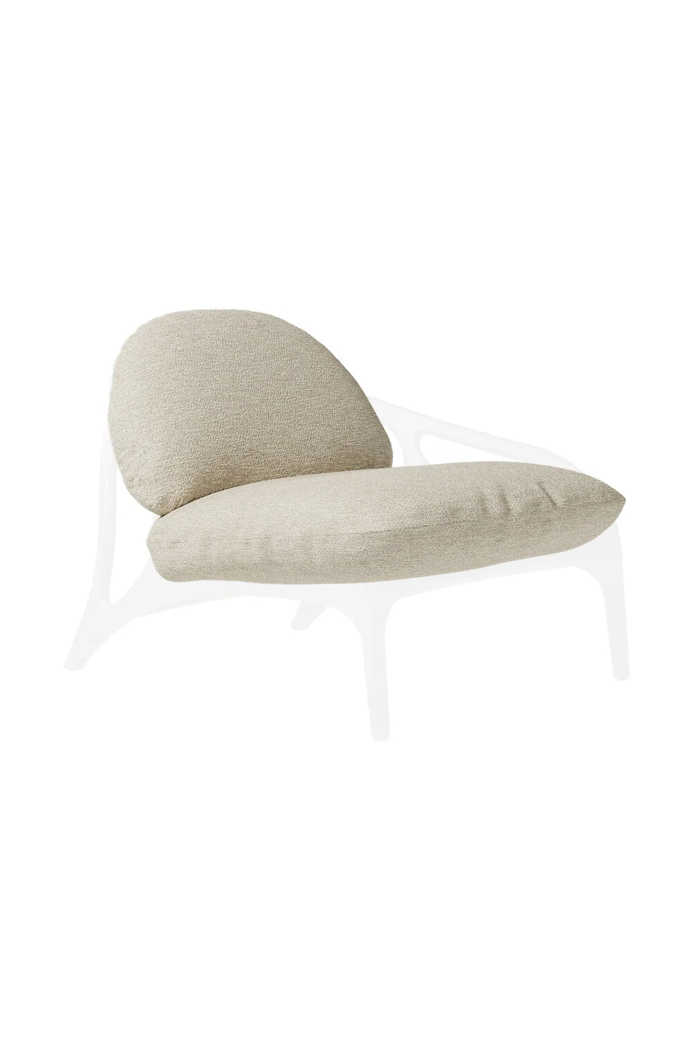 Luxury Teak Indoor Outdoor Lounge Chair Modern European Style for Villa