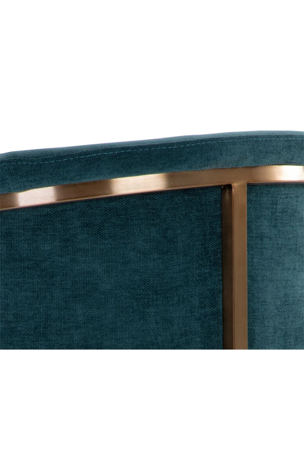 Luxury Teal Modern Dining Armchair European Style for Villa