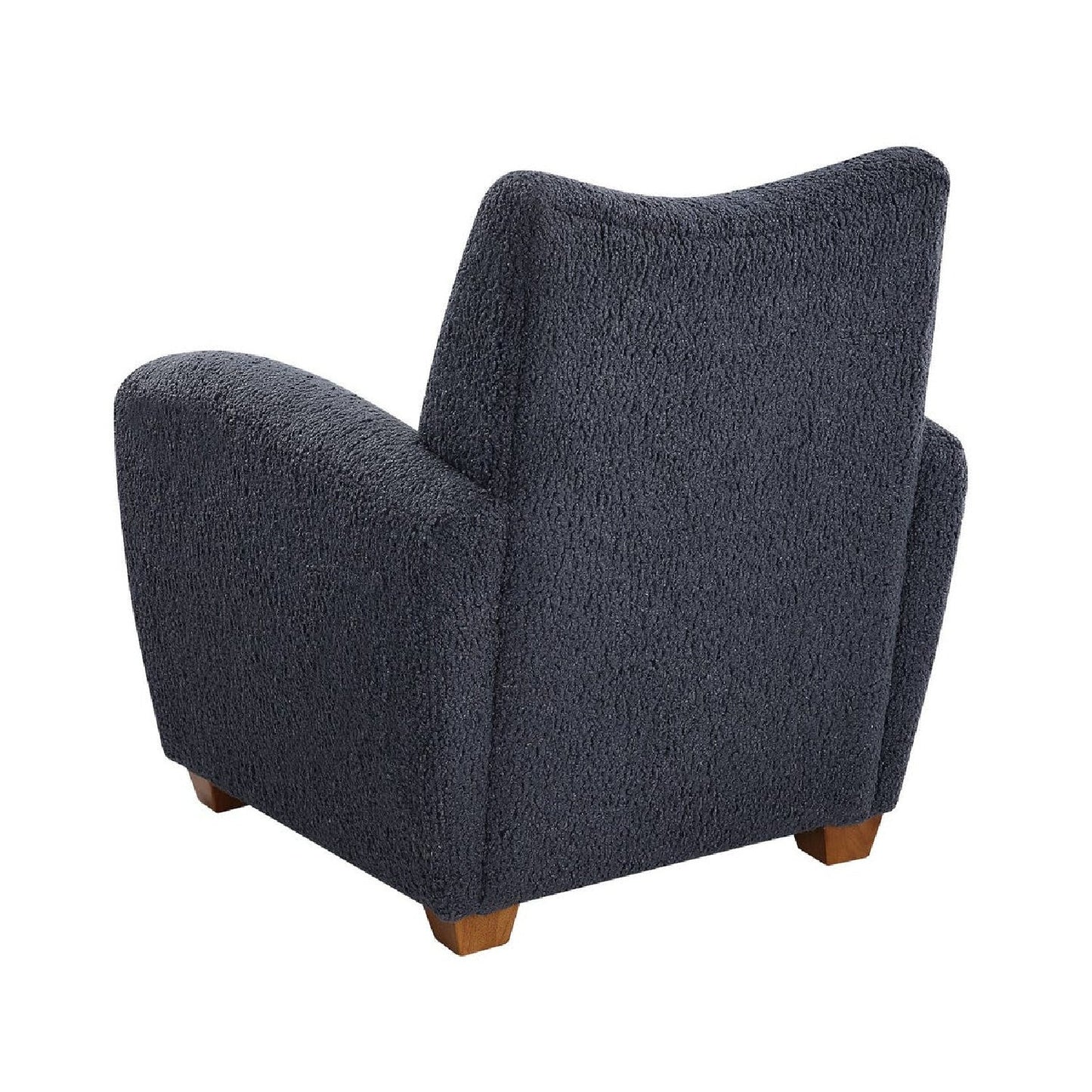 Luxury Teddy Fabric Accent Chair Modern European Style for Villa