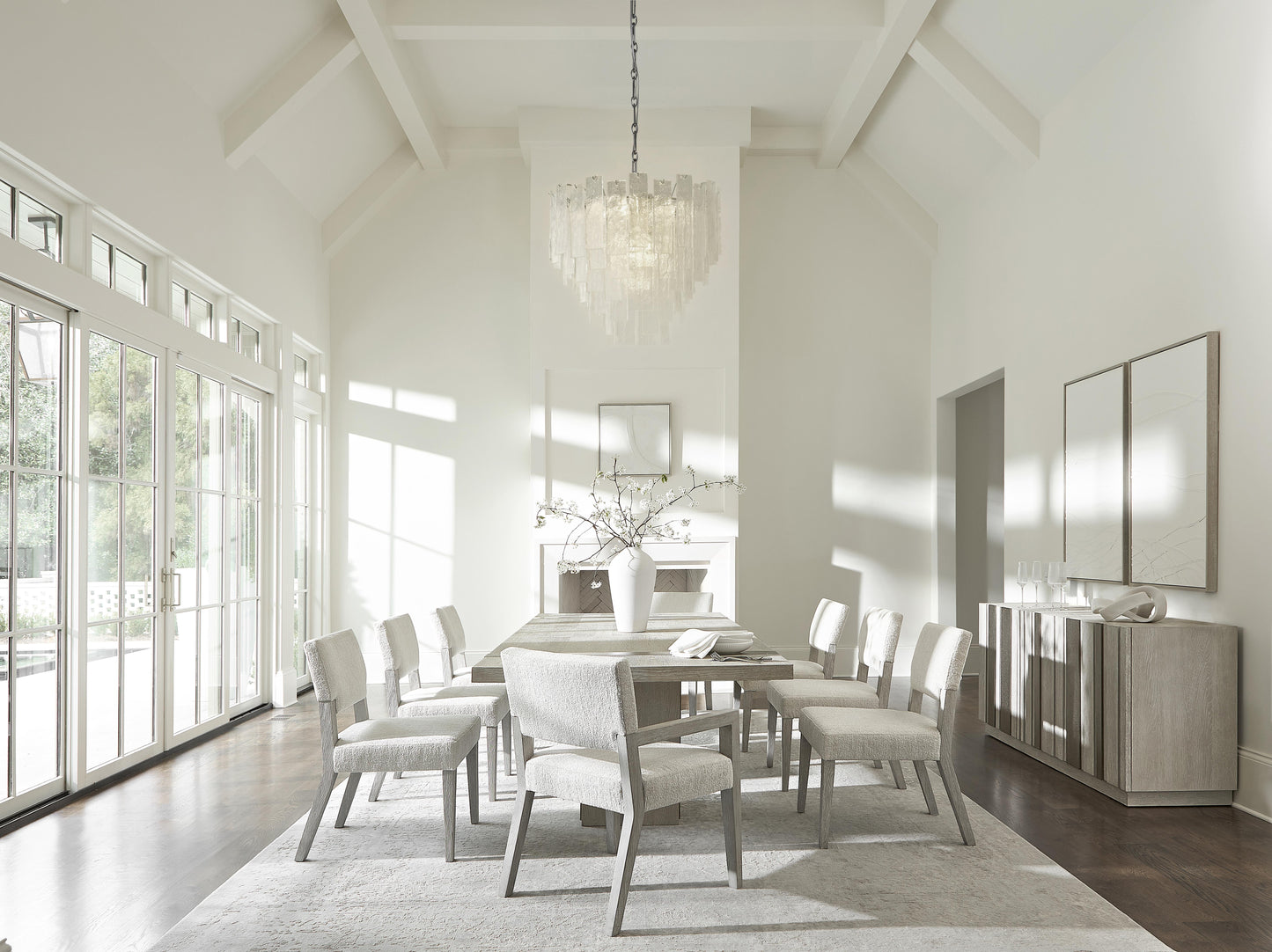 Luxury Tempo Dining Table Modern Italian Style for Villa