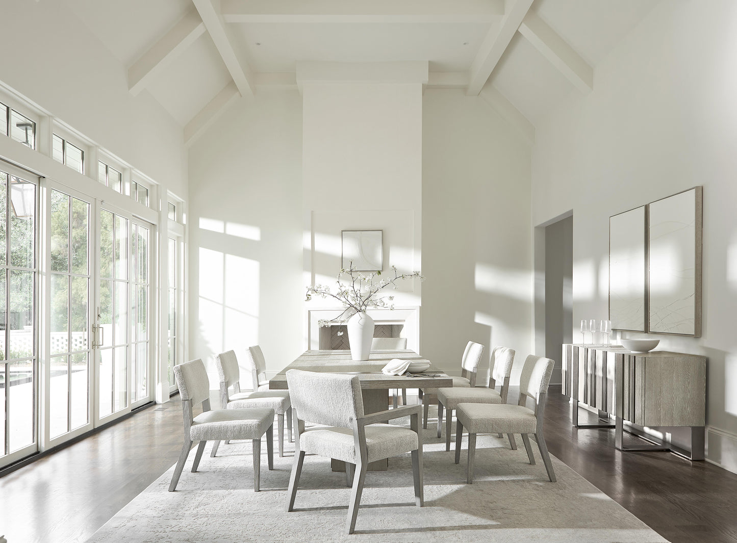 Luxury Tempo Dining Table Modern Italian Style for Villa