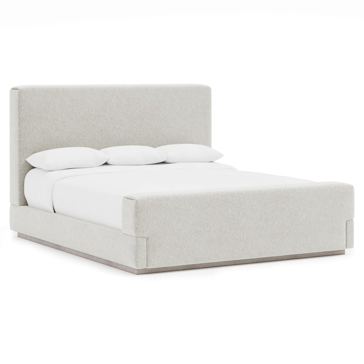 Luxury Tempo Fabric Panel Bed Modern Italian Style for Villa
