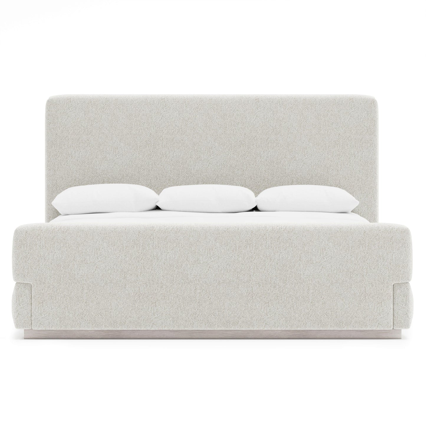 Luxury Tempo Fabric Panel Bed Modern Italian Style for Villa