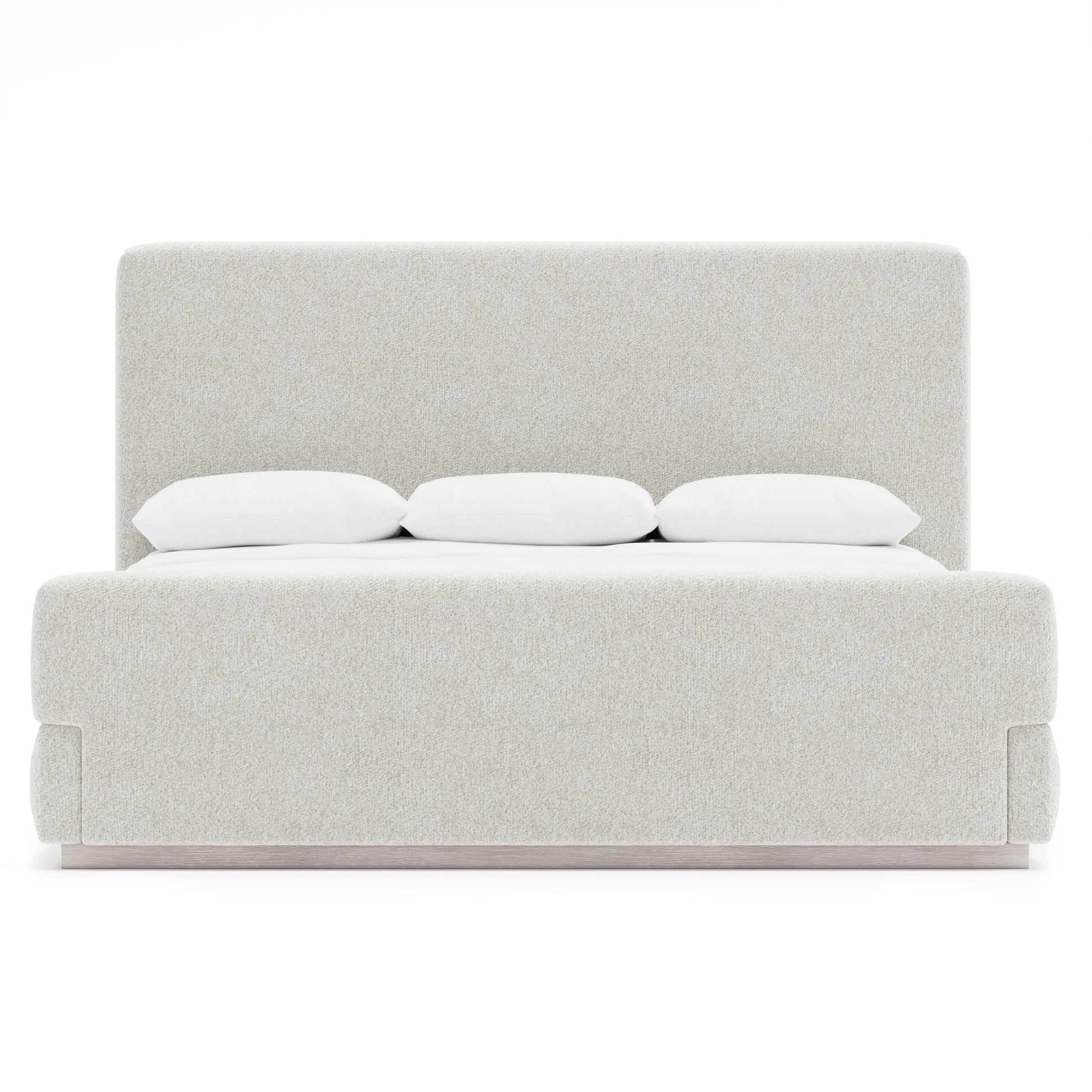 Luxury Tempo Fabric Panel Bed Modern Italian Style for Villa