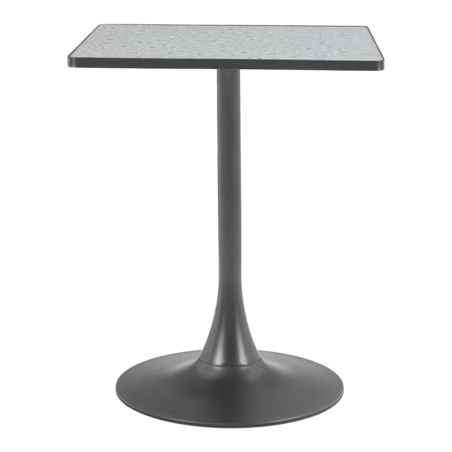 Luxury Terrazzo Square Bistro Table Modern Italian Style for Villa