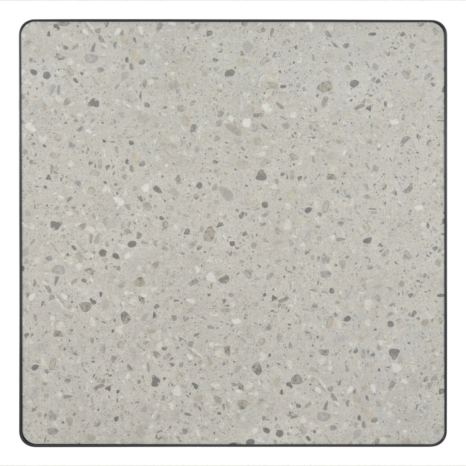 Luxury Terrazzo Square Bistro Table Modern Italian Style for Villa