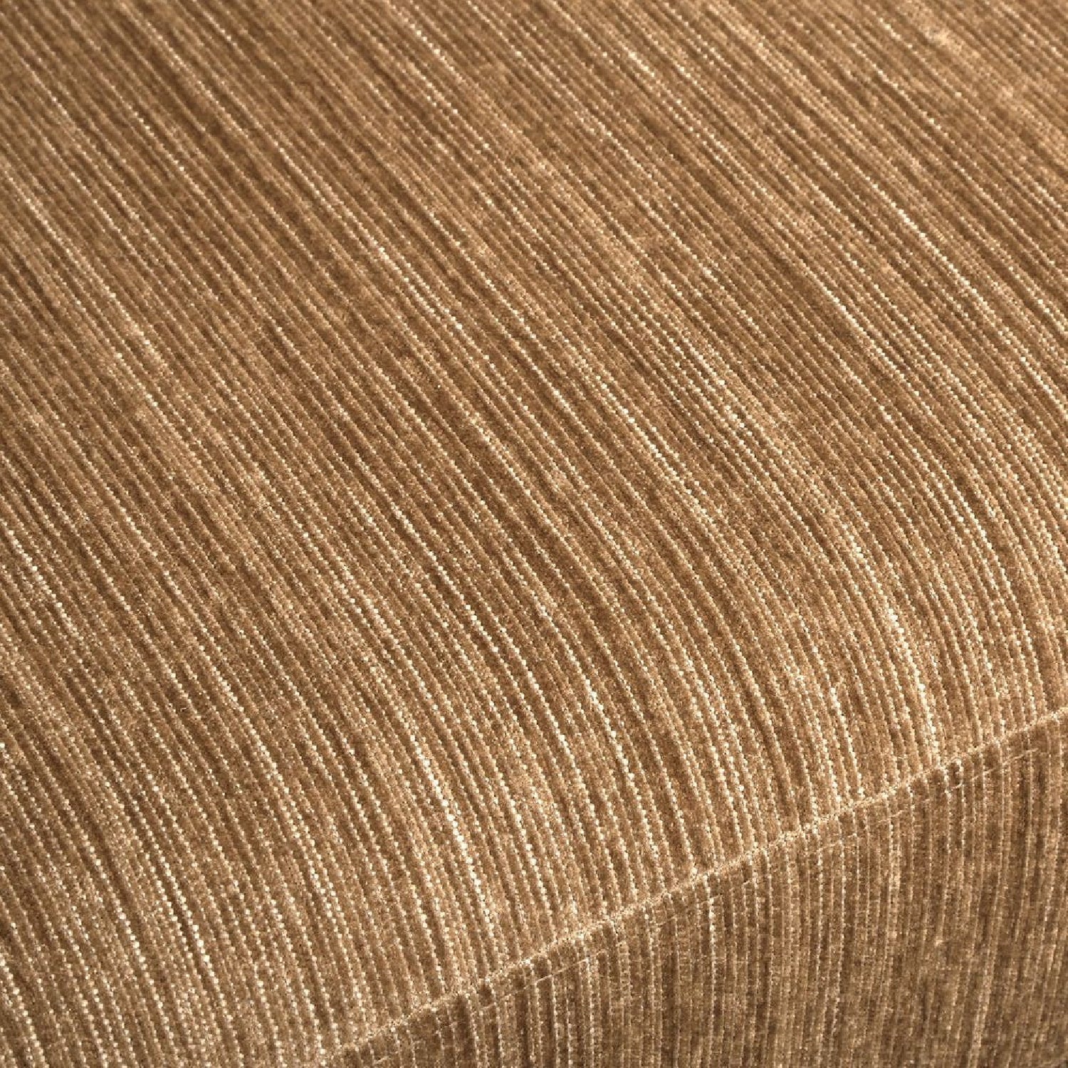 Luxury Textured Chenille Curved Sofa Modern Italian Style for Villa