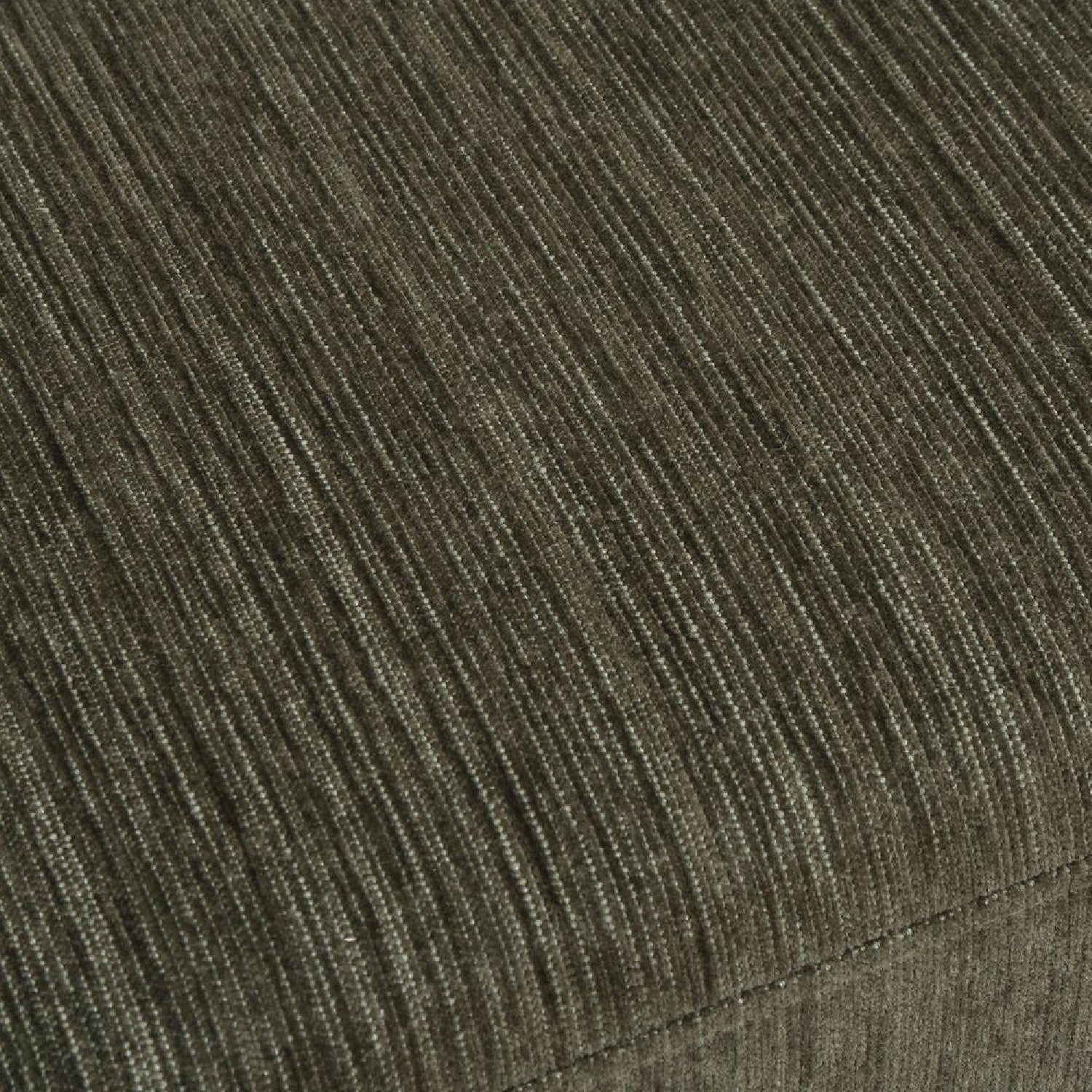 Luxury Textured Chenille Curved Sofa Modern Italian Style for Villa