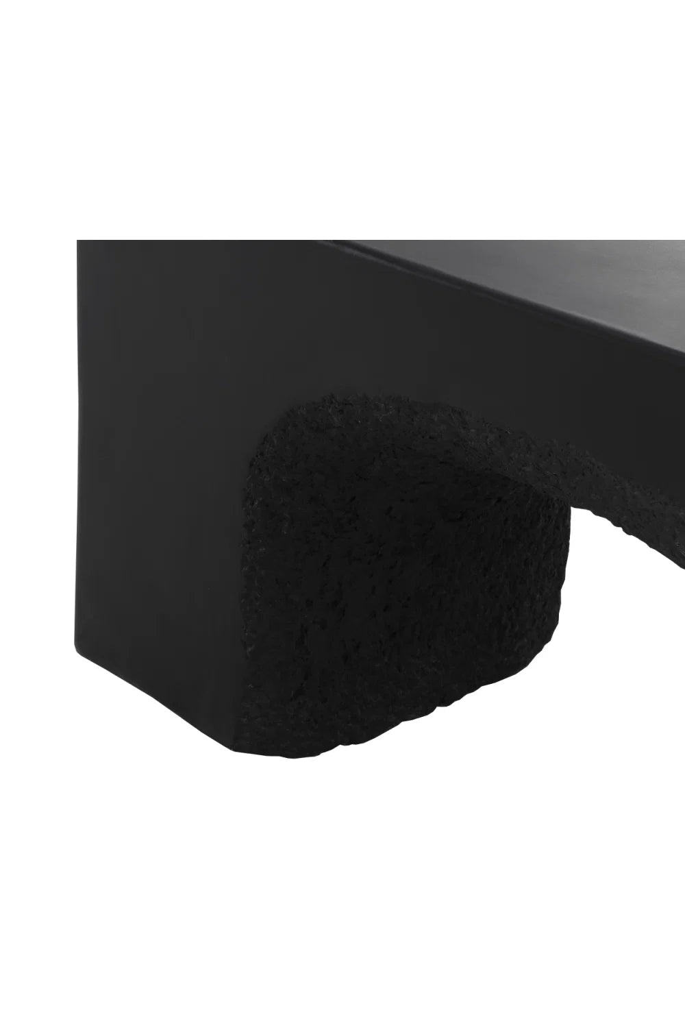 Luxury Textured Concrete Bench European Style for Villa