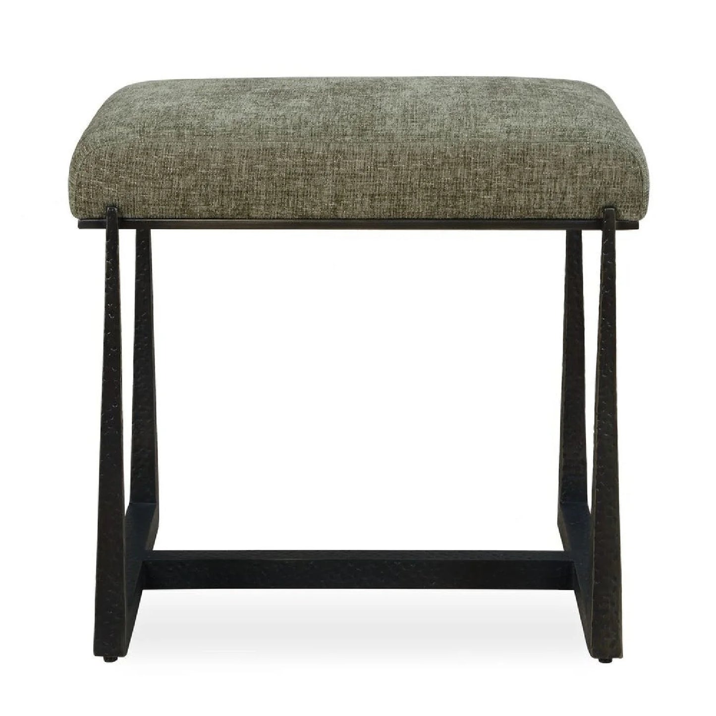 Luxury Textured Fabric Bench European Style for Villa