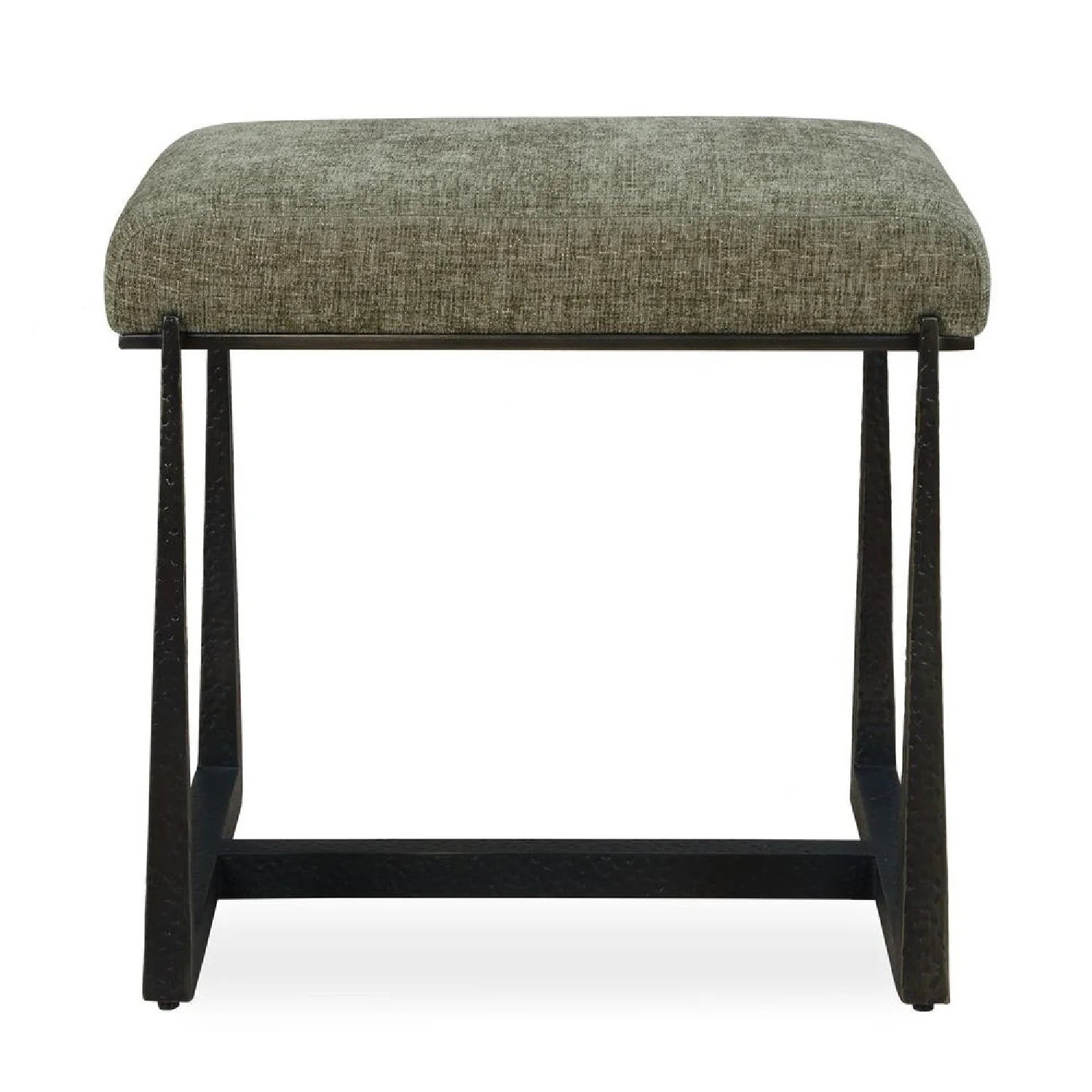 Luxury Textured Fabric Bench European Style for Villa