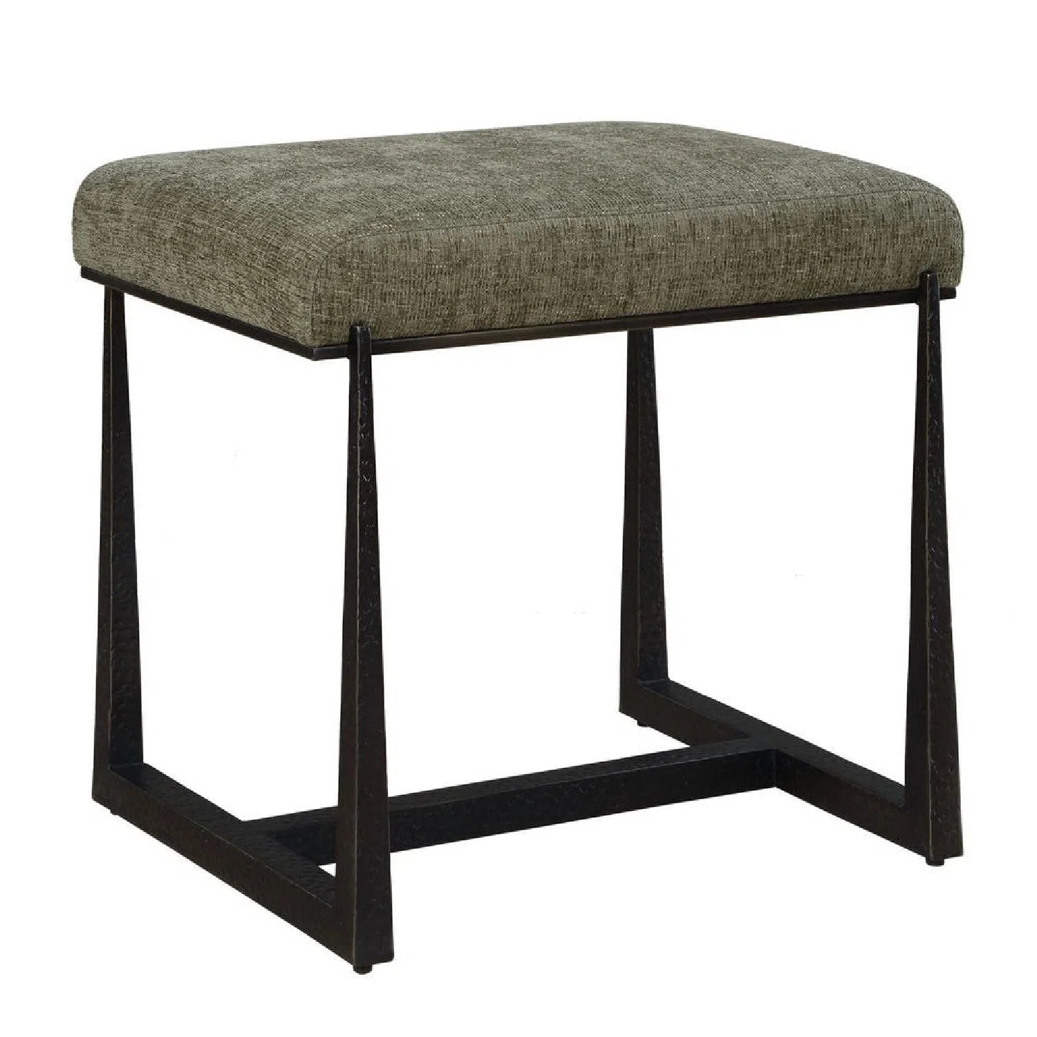 Luxury Textured Fabric Bench European Style for Villa