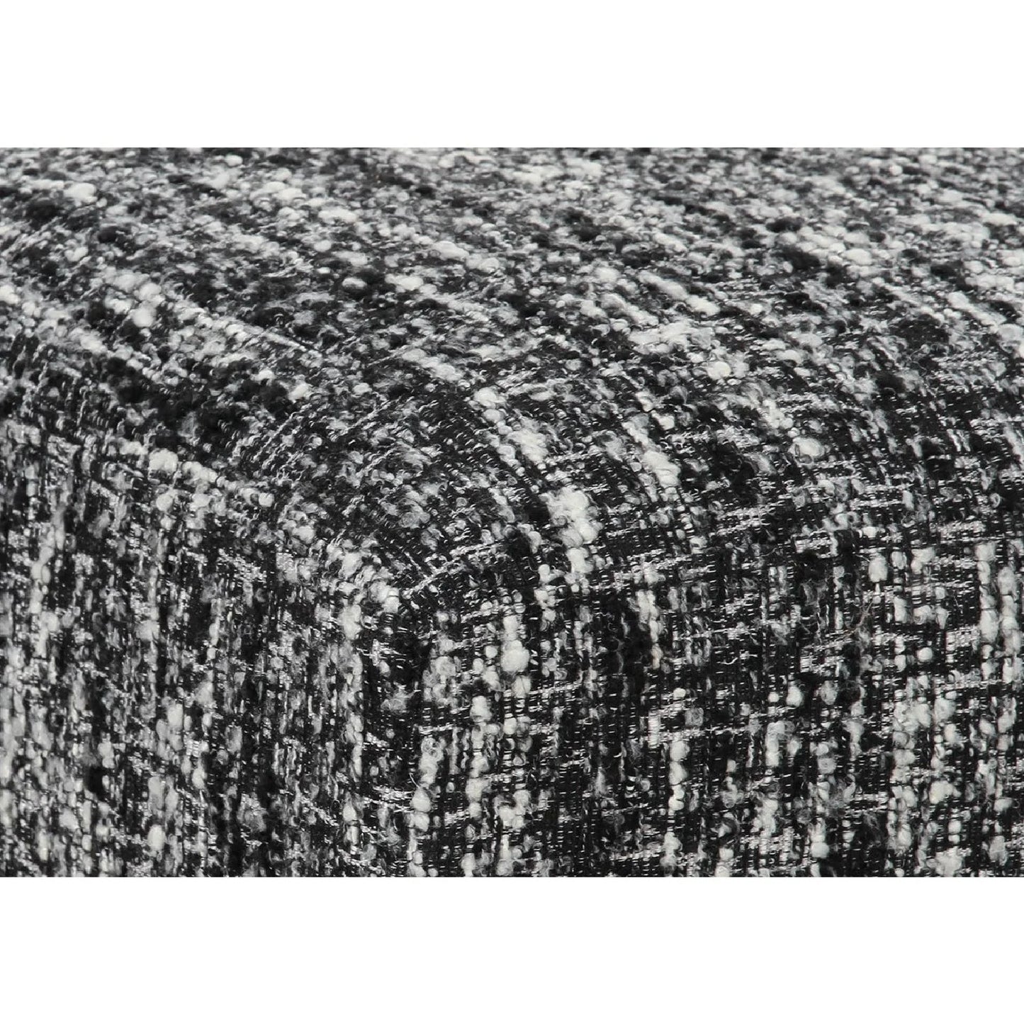 Luxury Textured Fabric Bench European Style for Villa