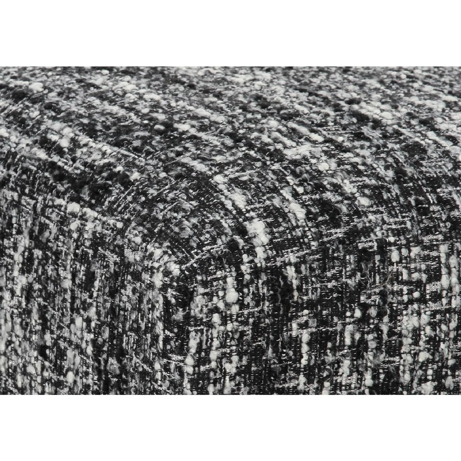 Luxury Textured Fabric Bench European Style for Villa