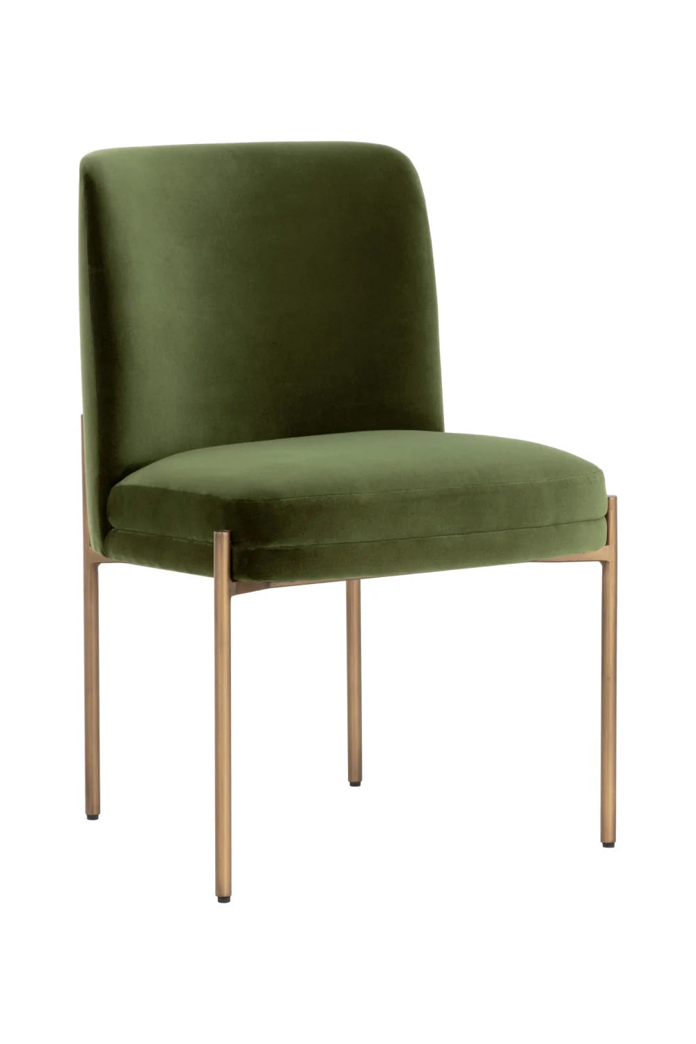 Luxury Textured Fabric Modern Dining Chair European Style for Villa