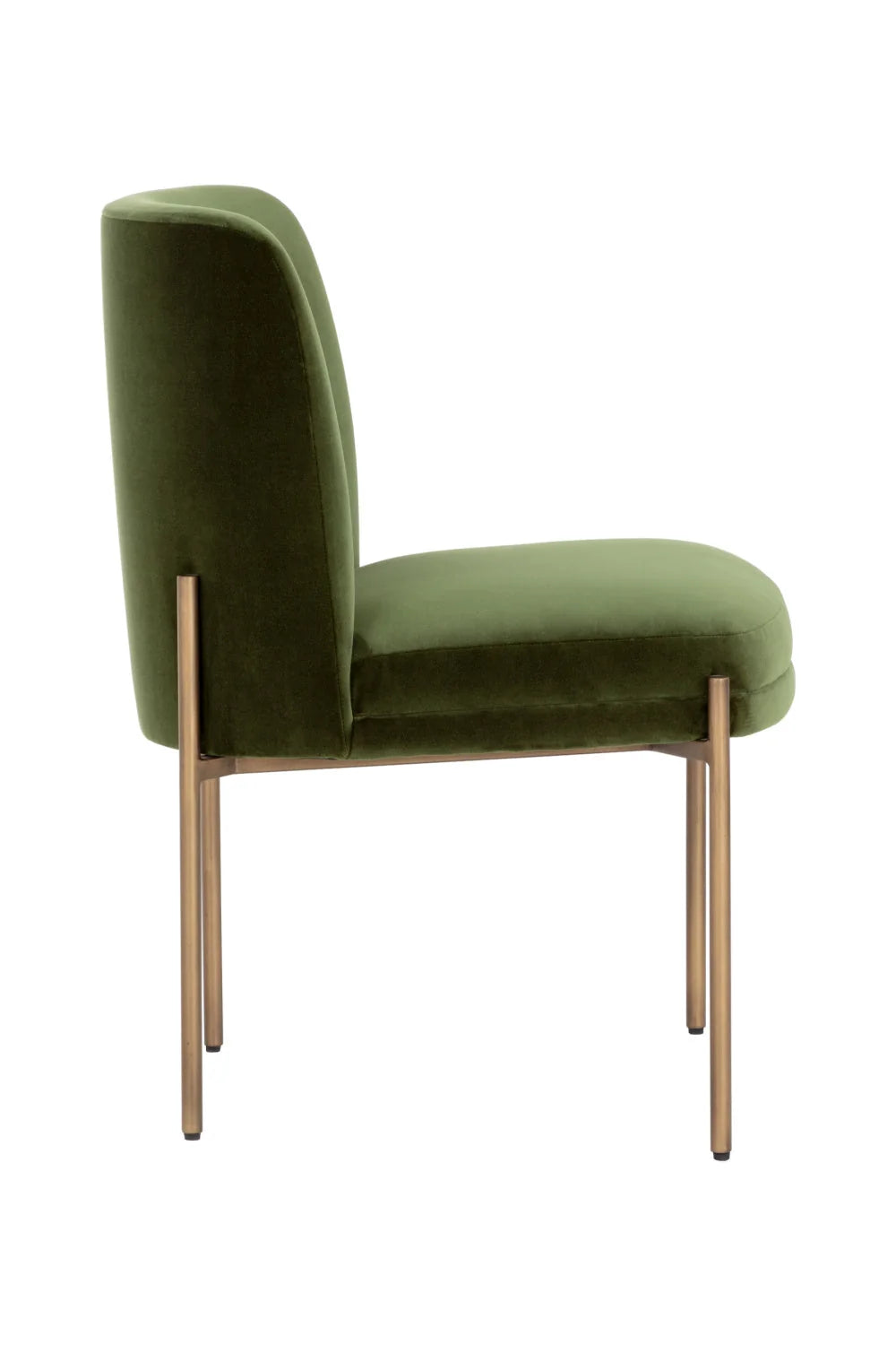 Luxury Textured Fabric Modern Dining Chair European Style for Villa