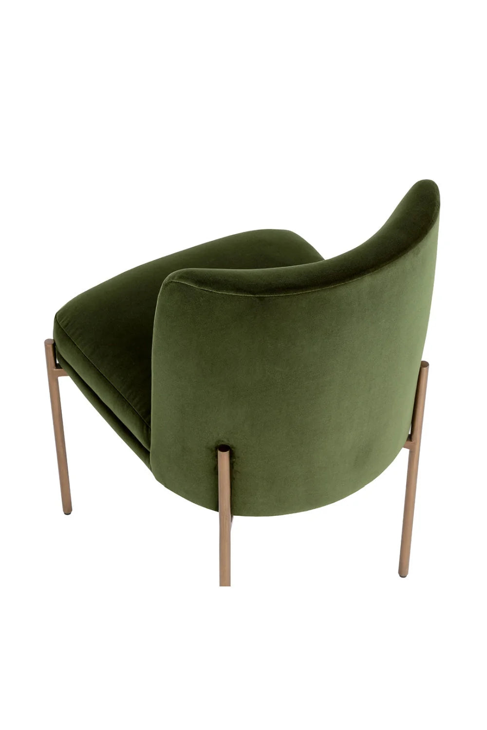 Luxury Textured Fabric Modern Dining Chair European Style for Villa