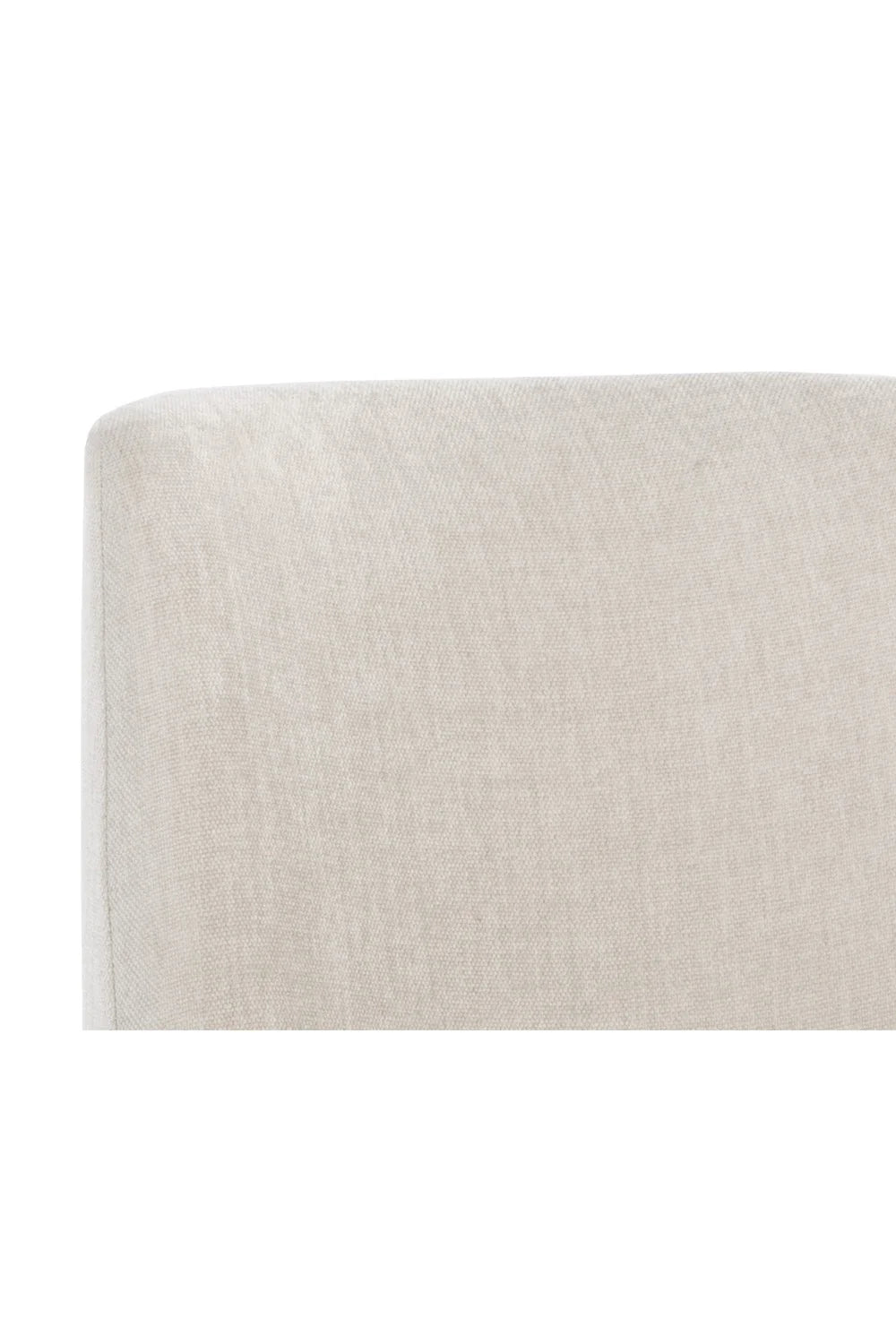 Luxury Textured Fabric Modern Dining Chair European Style for Villa