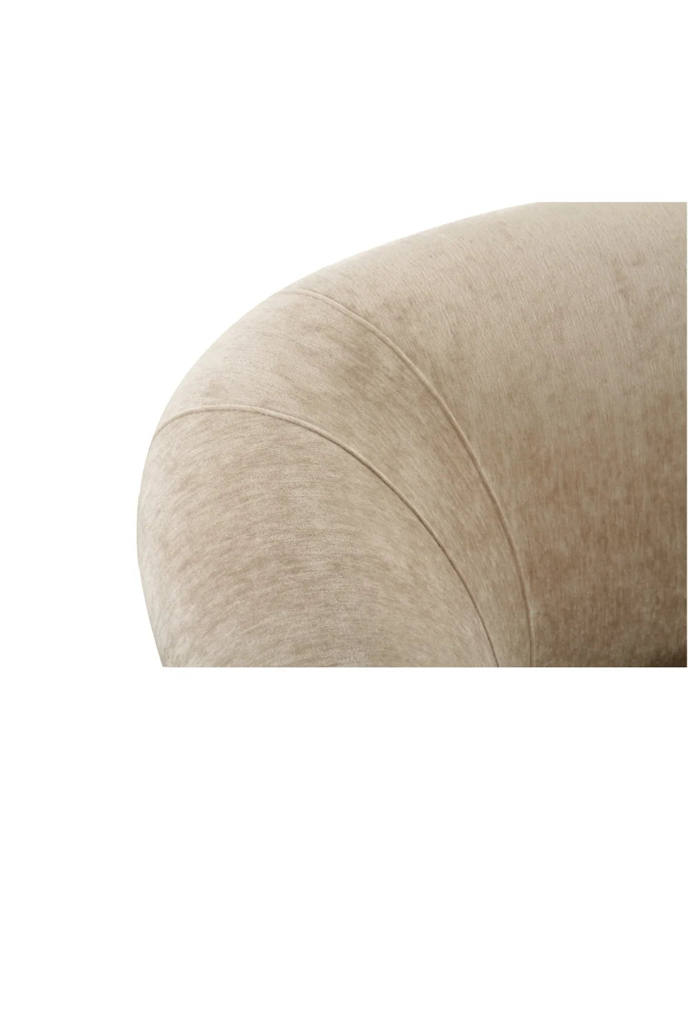 Luxury Thora Velvet Sofa Modern Italian Style for Villa