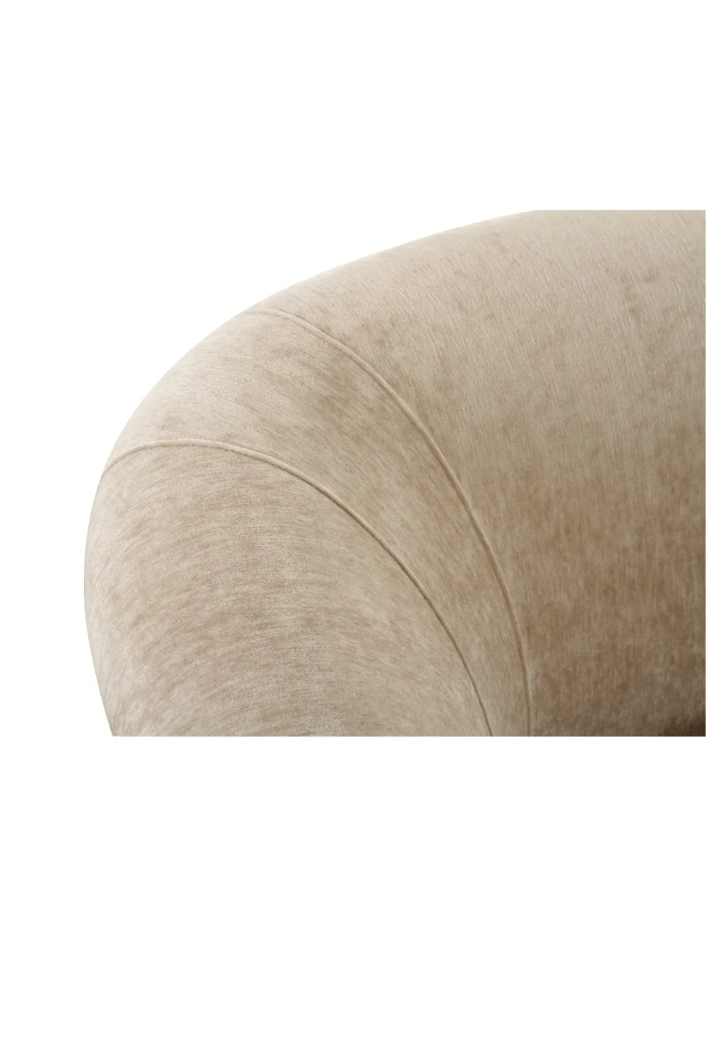 Luxury Thora Velvet Sofa Modern Italian Style for Villa