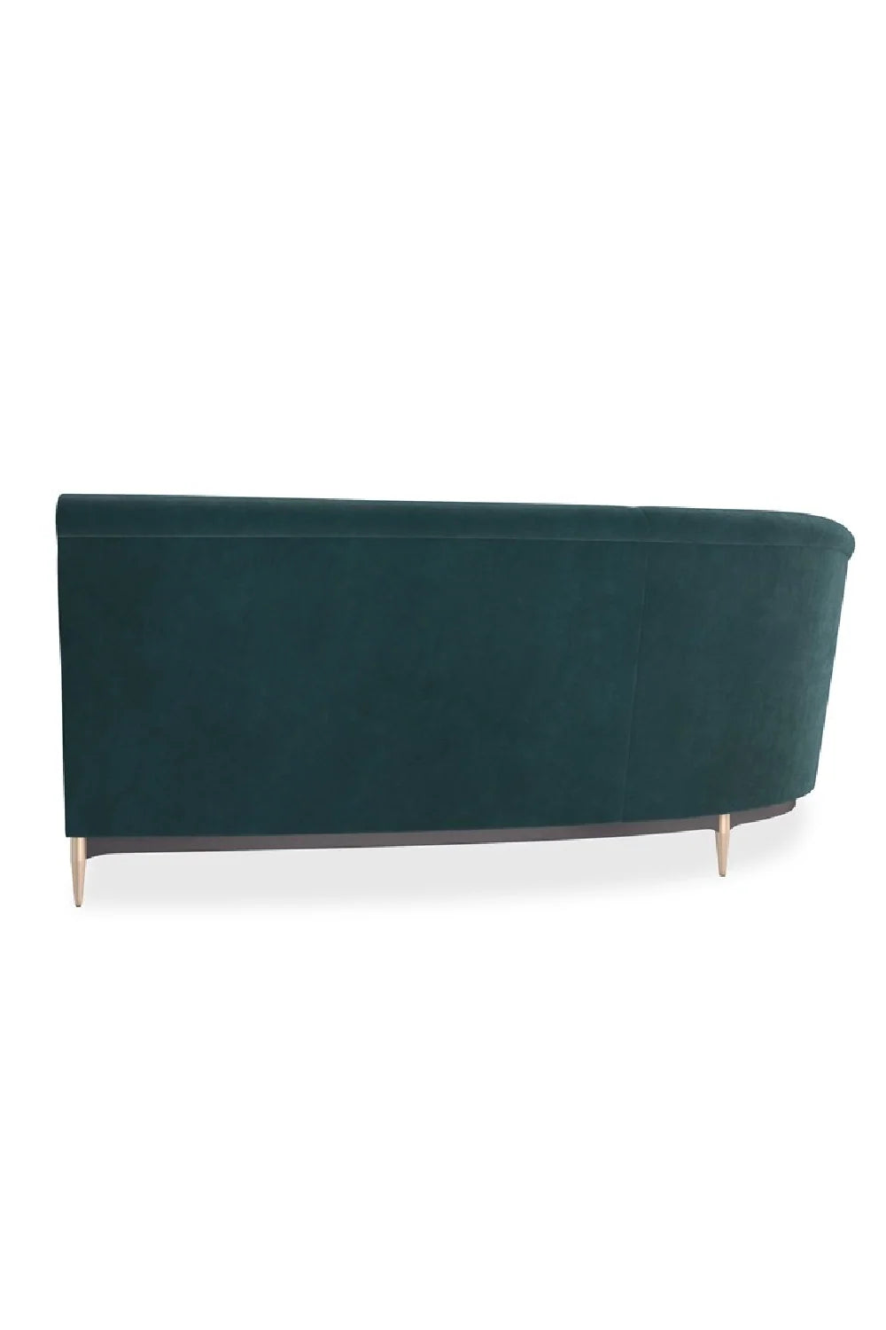 Luxury Three's Company Velvet Sectional Sofa Modern Italian Style for Villa
