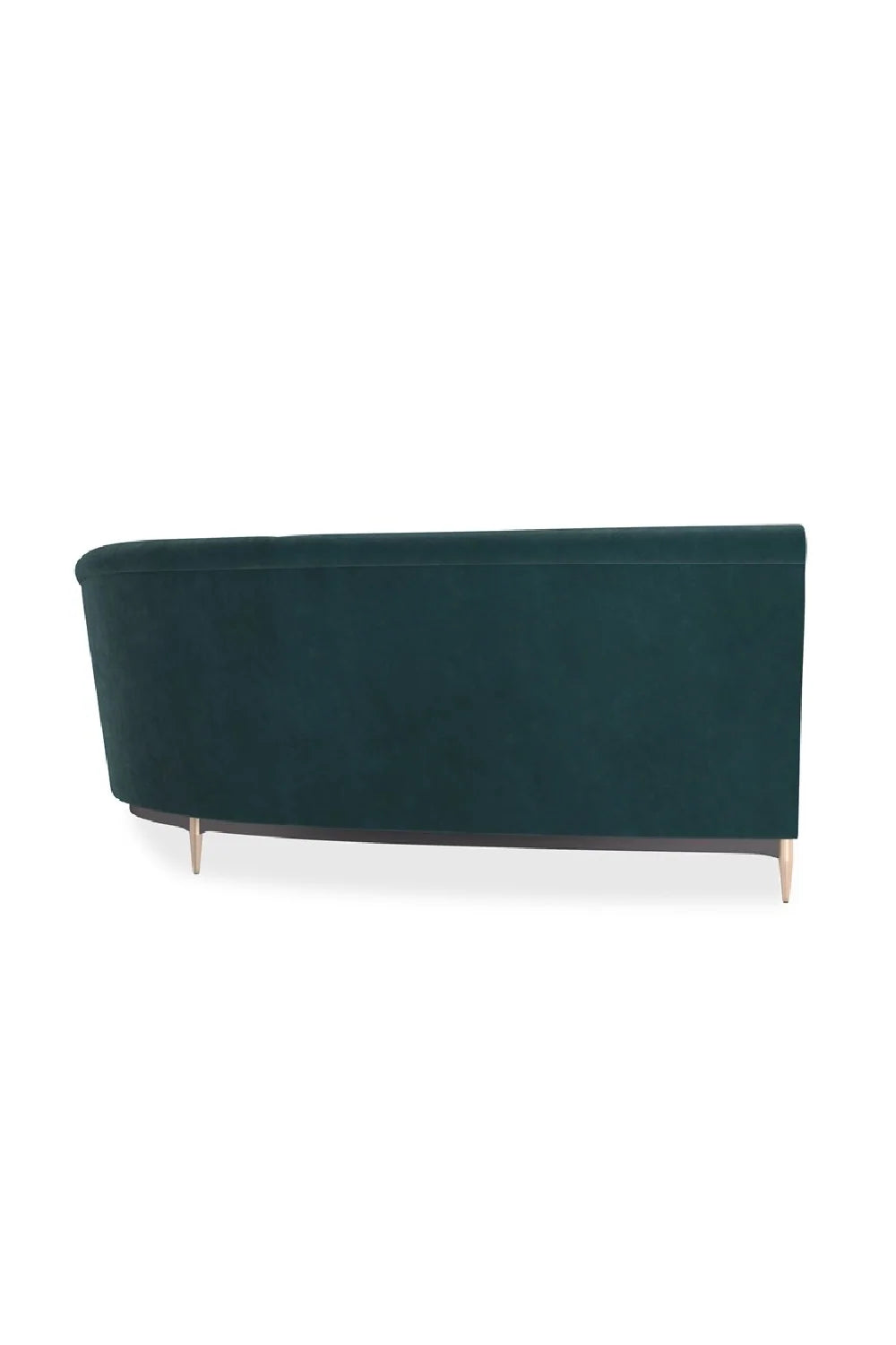 Luxury Three's Company Velvet Sectional Sofa Modern Italian Style for Villa