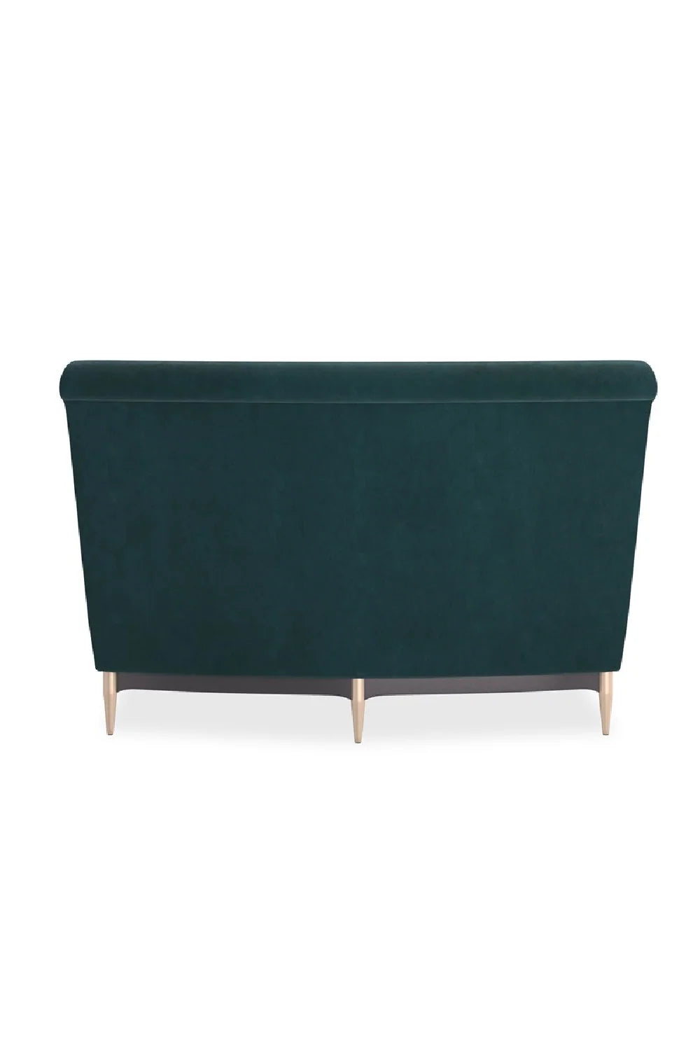 Luxury Three's Company Velvet Sectional Sofa Modern Italian Style for Villa