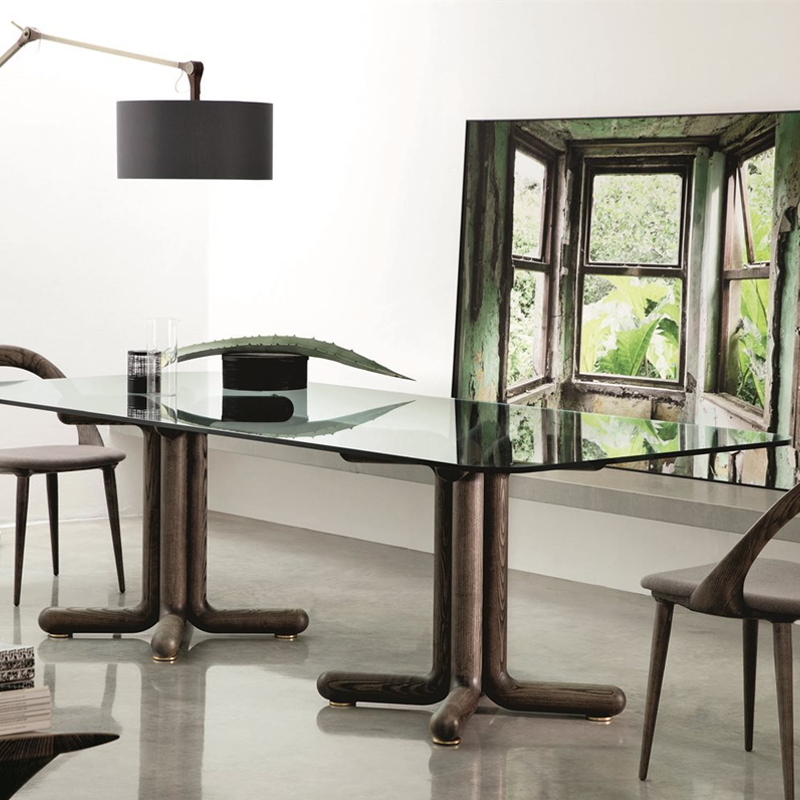 Luxury Tondo Dining Table Modern Italian Style for Villa