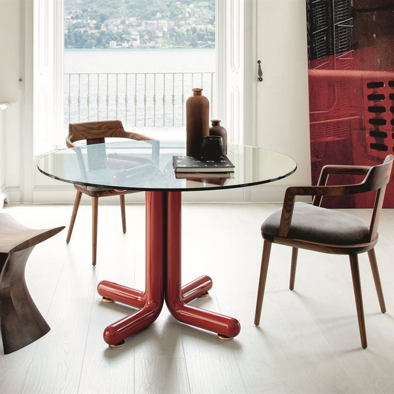 Luxury Tondo Dining Table Modern Italian Style for Villa