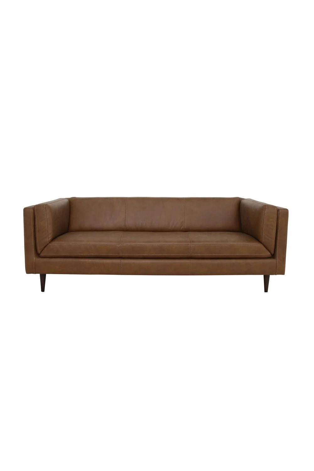 Luxury Top Grain Leather Sofa Modern Italian Style for Villa