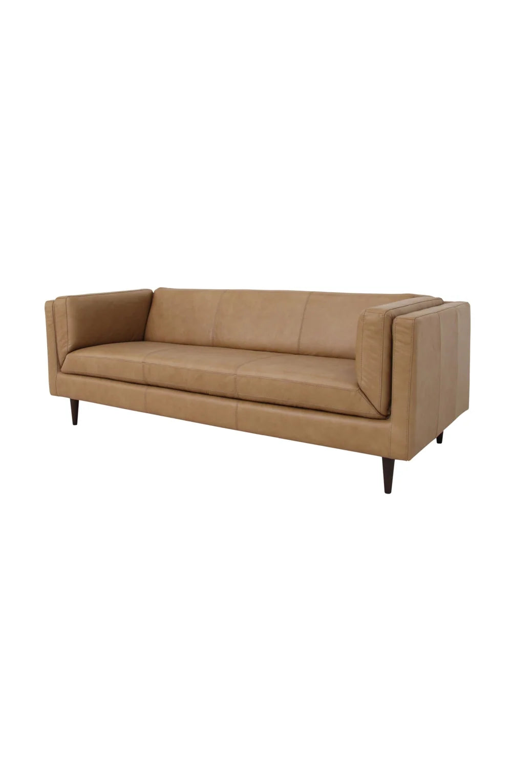 Luxury Top Grain Leather Sofa Modern Italian Style for Villa