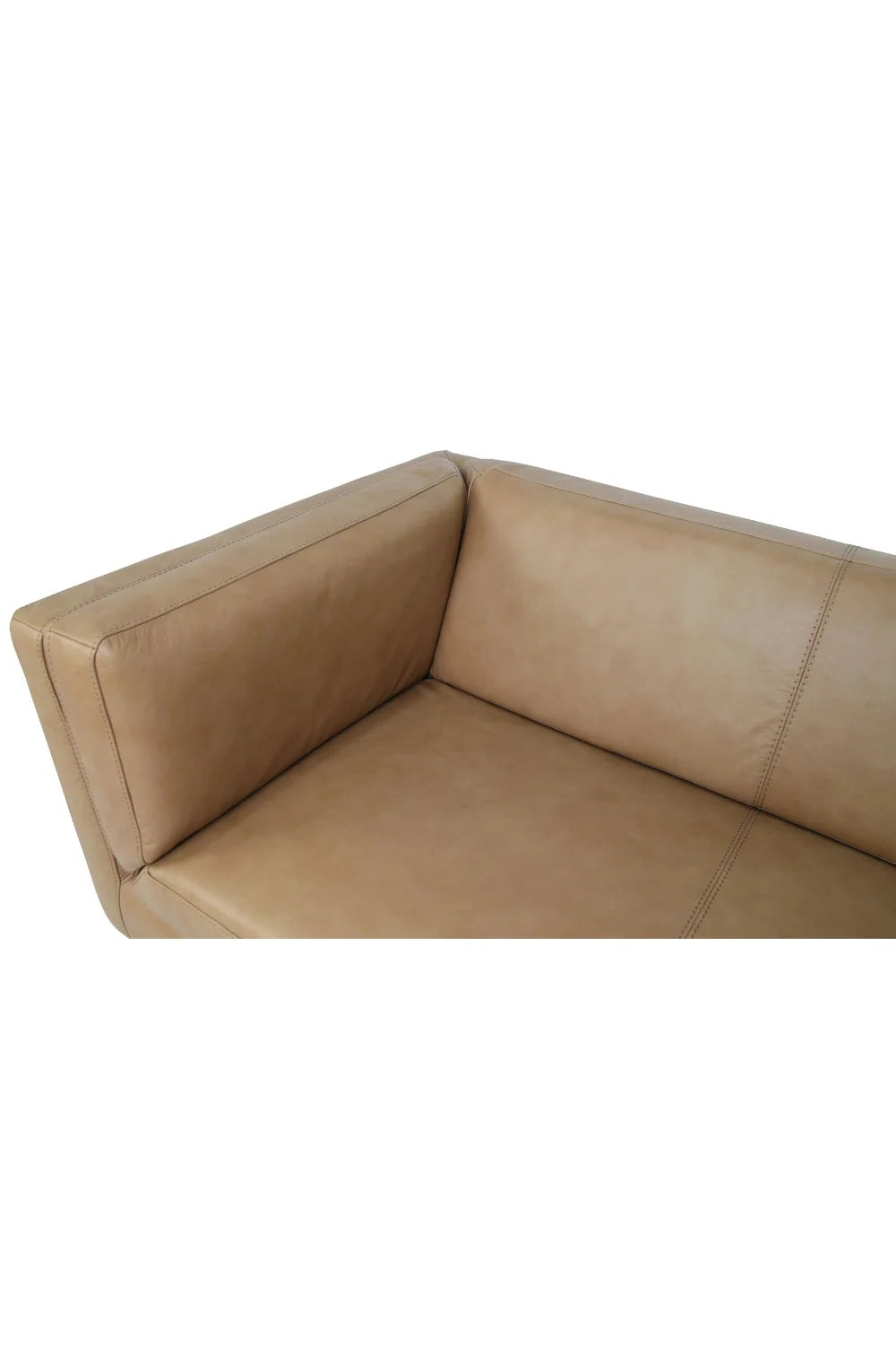 Luxury Top Grain Leather Sofa Modern Italian Style for Villa