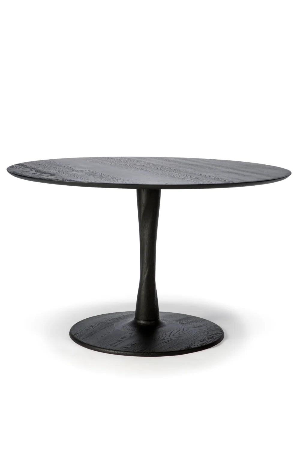 Luxury Torsion Round Wood Dining Table Modern Italian Style for Villa