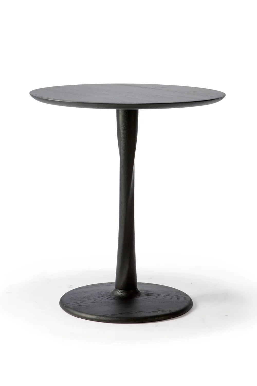 Luxury Torsion Round Wood Dining Table Modern Italian Style for Villa