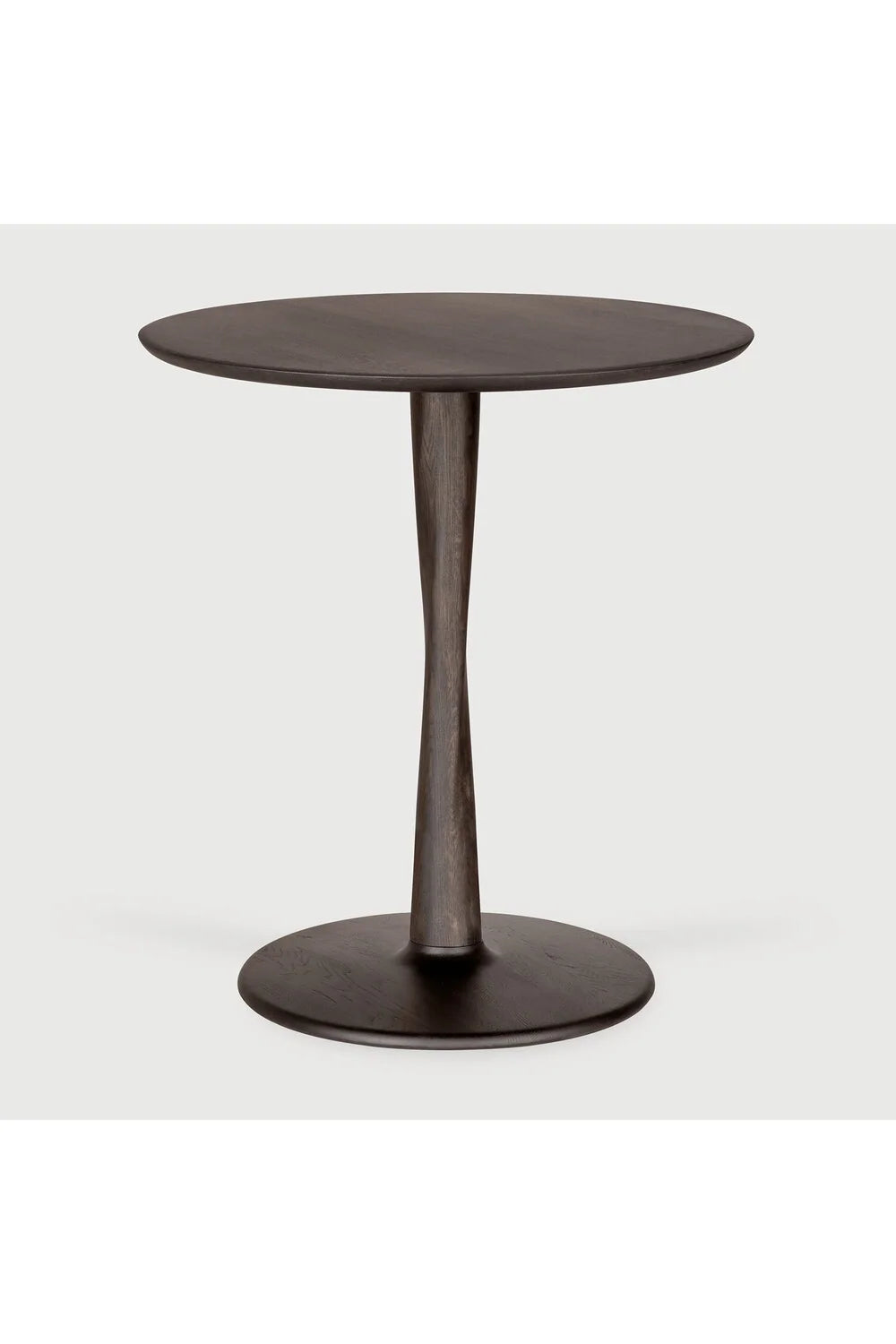 Luxury Torsion Round Wood Dining Table Modern Italian Style for Villa