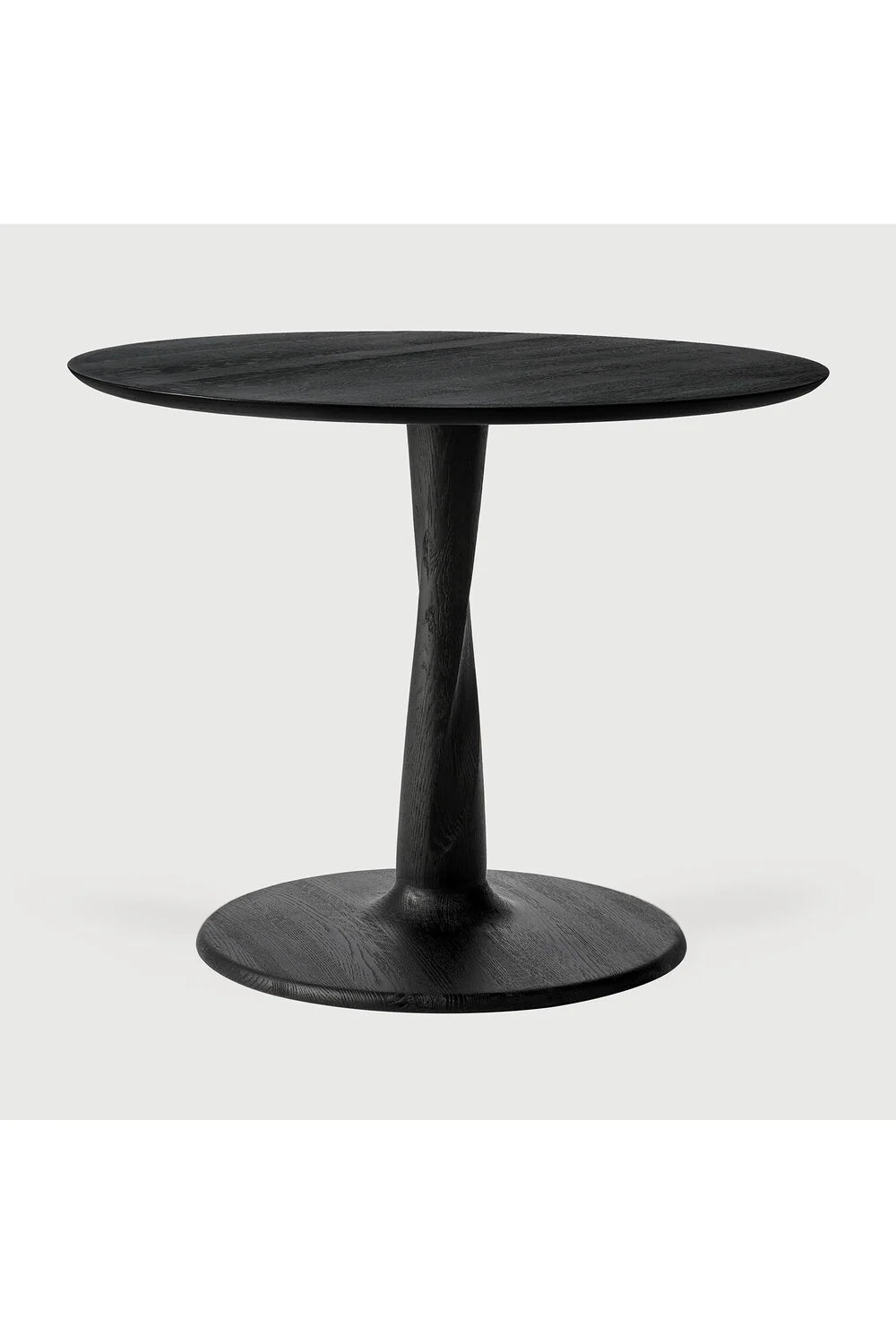Luxury Torsion Solid Oak Dining Table Modern Italian Style for Villa