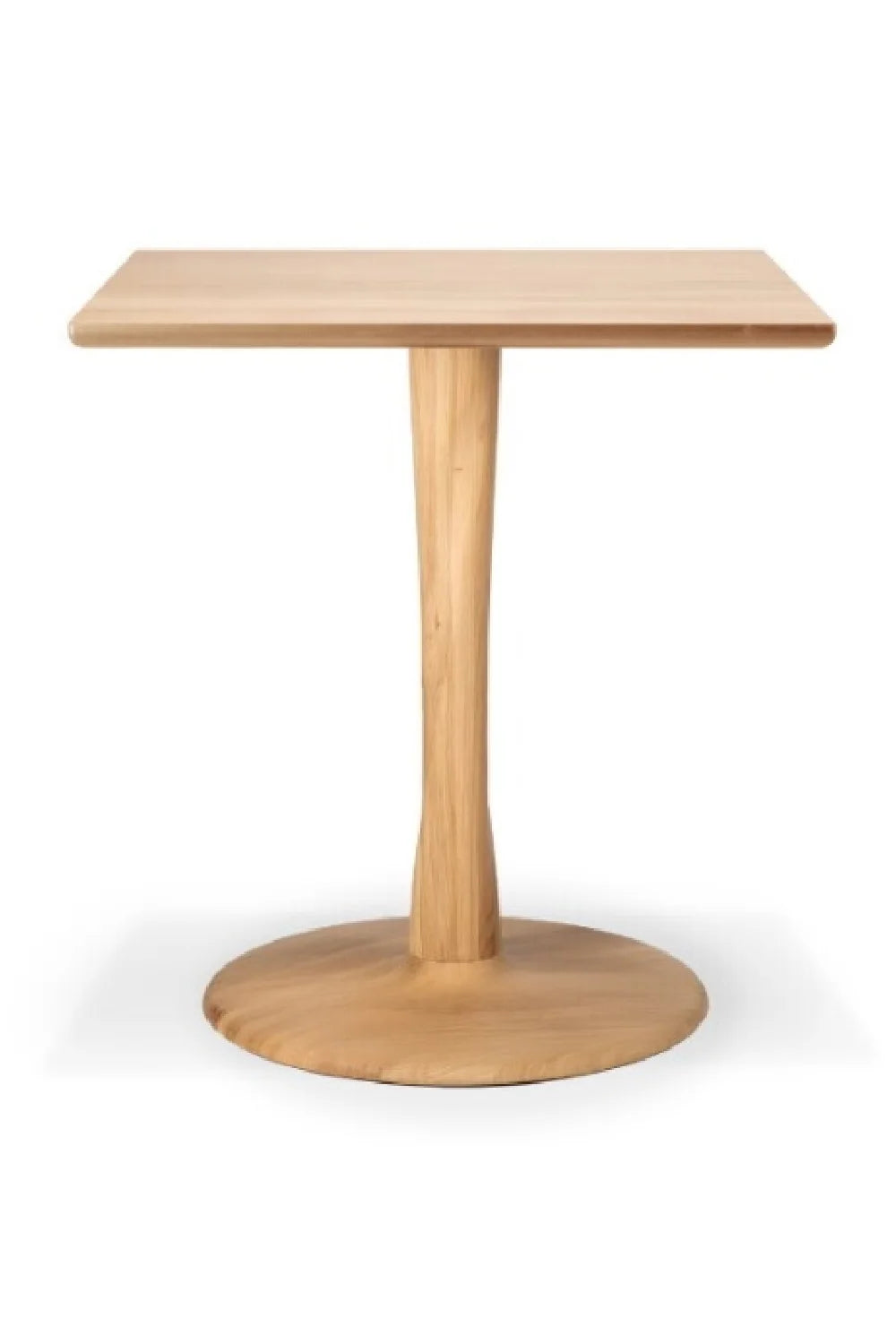 Luxury Torsion Solid Oak Dining Table Modern Italian Style for Villa