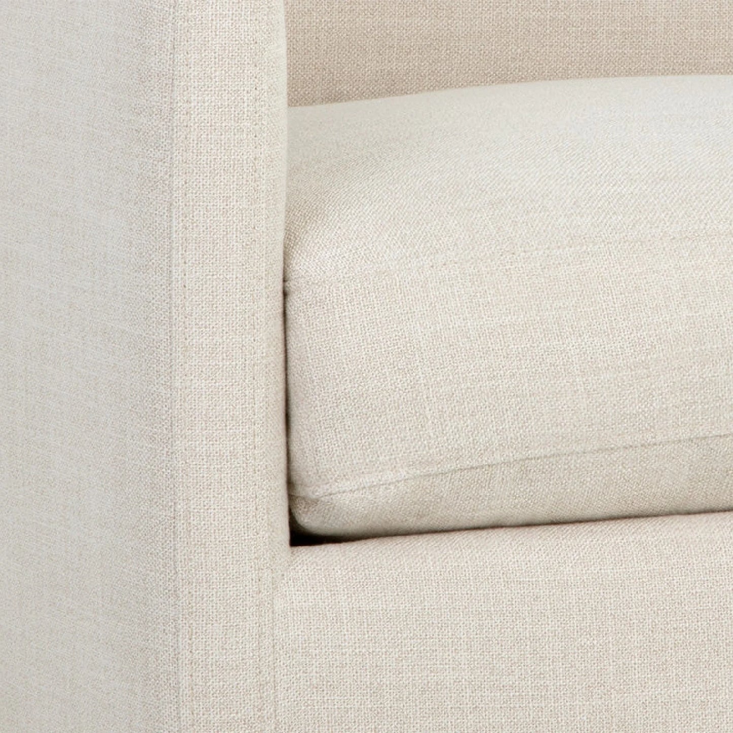 Luxury Track Arm Swivel Lounge Chair Modern Italian Style for Villa