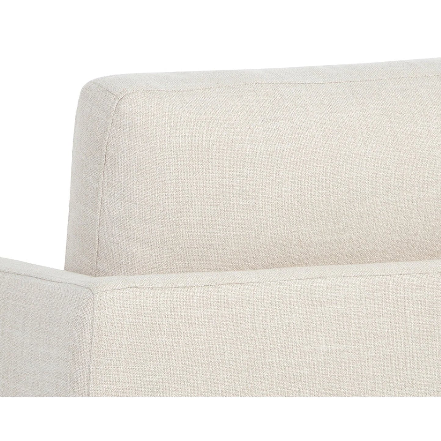 Luxury Track Arm Swivel Lounge Chair Modern Italian Style for Villa