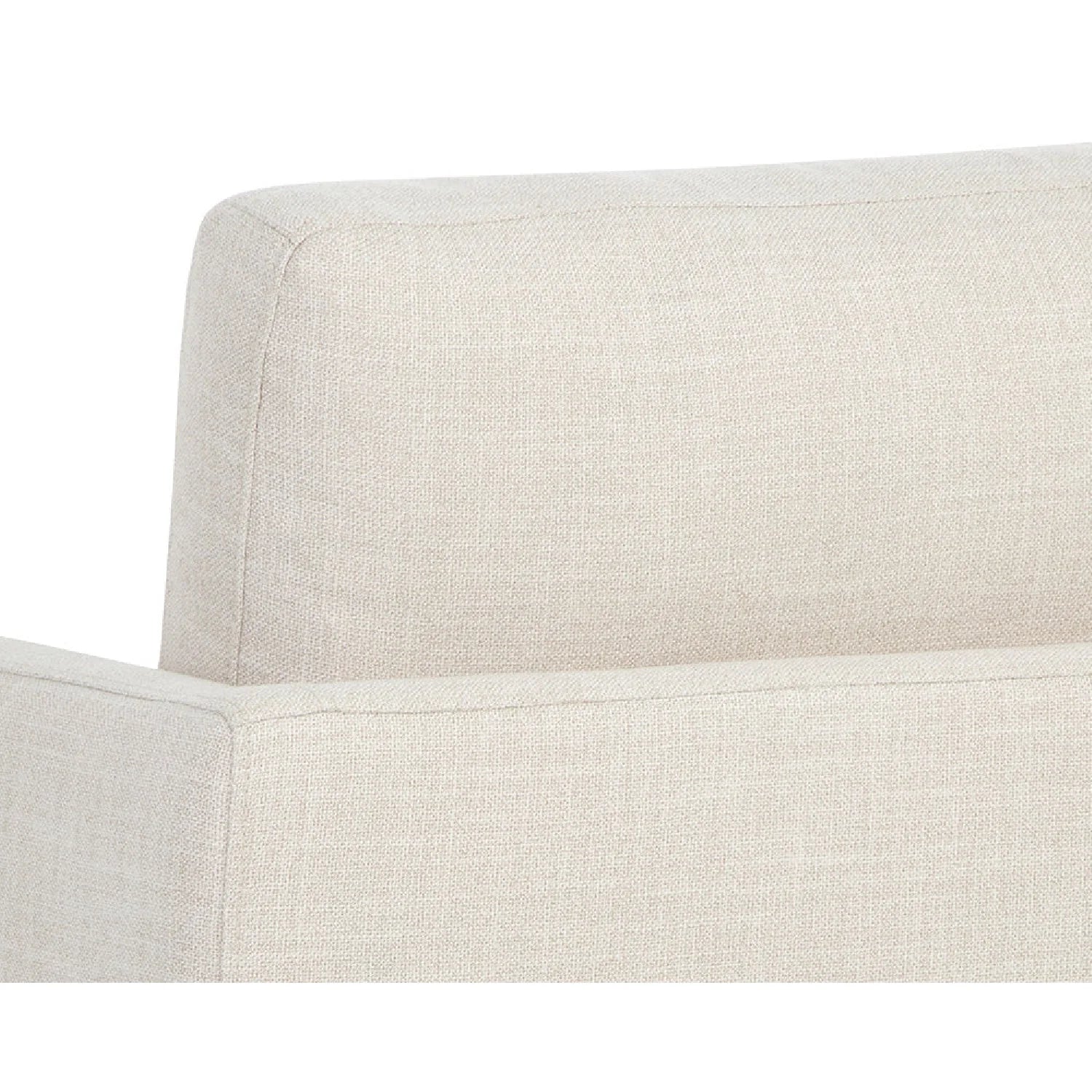 Luxury Track Arm Swivel Lounge Chair Modern Italian Style for Villa