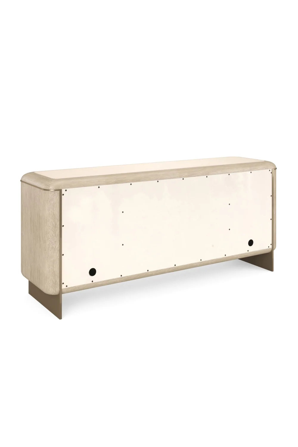 Luxury Travertine 4-Door Sideboard European Style for Villa