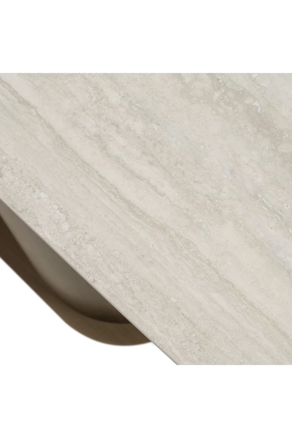 Luxury Travertine Bronze Console Table Modern Italian Style for Villa