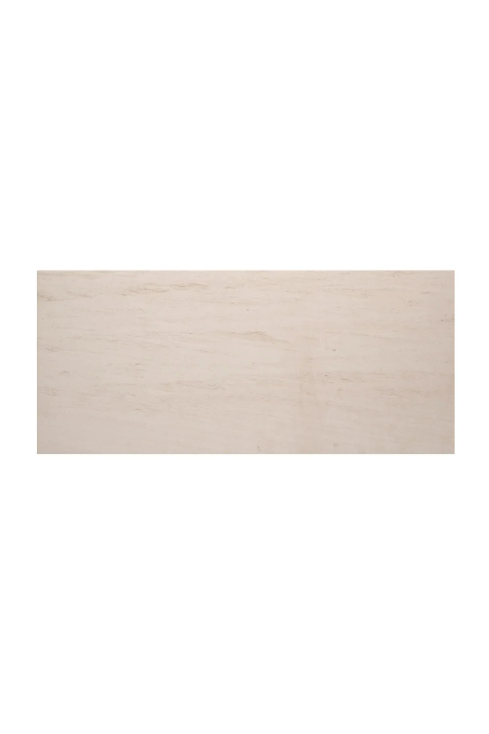 Luxury Travertine Dining Table Modern Italian Style for Villa