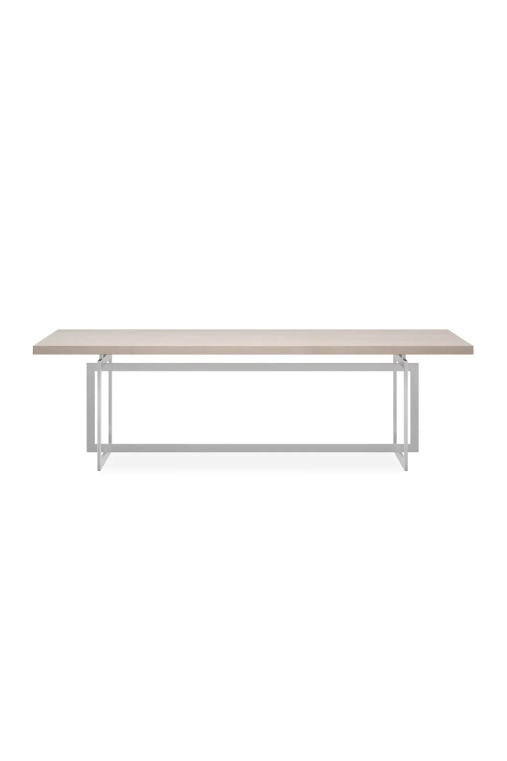 Luxury Travertine Dining Table Modern Italian Style for Villa