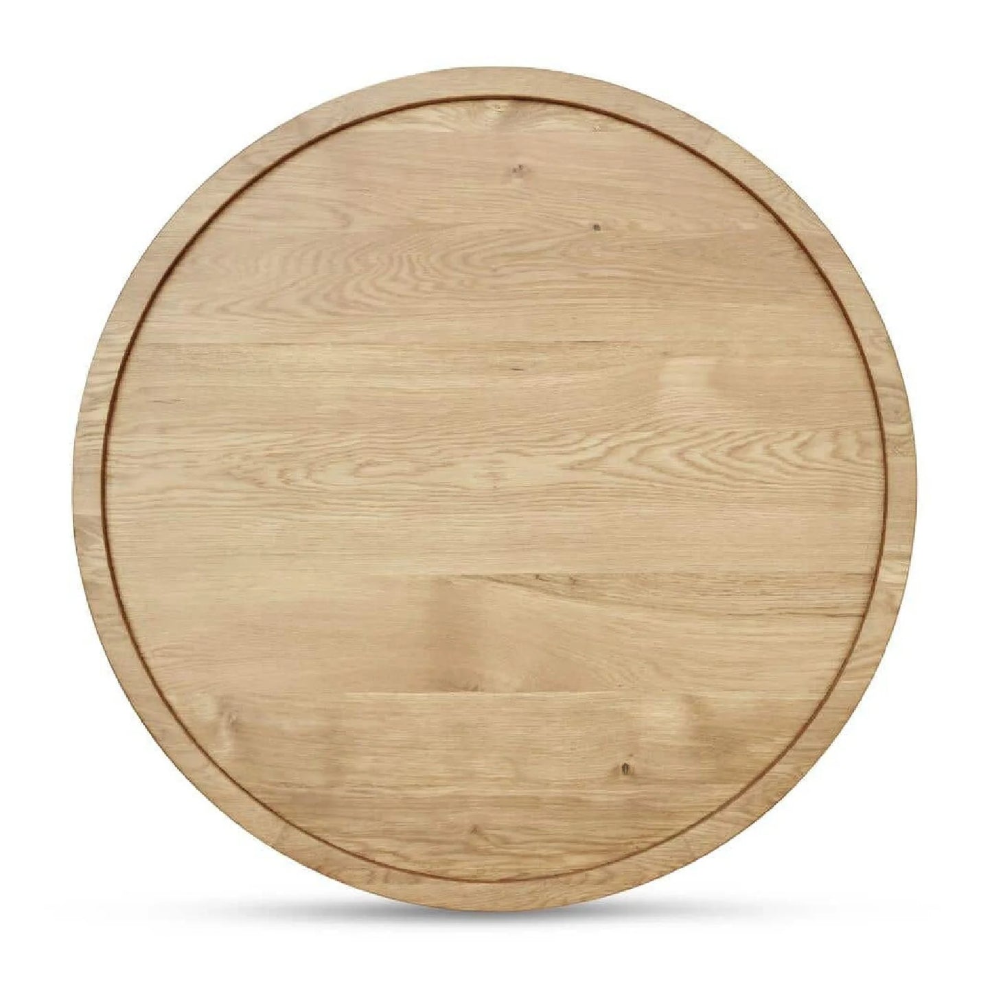 Luxury Tray Oak Round Coffee Table Modern Italian Style for Villa