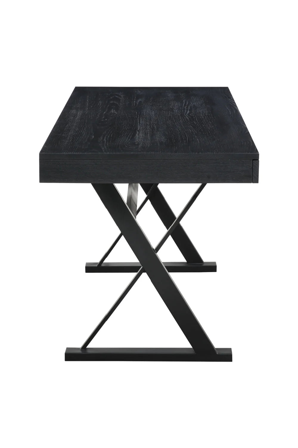 Luxury Trestle 3-Drawer Modern Desk European Style for Villa