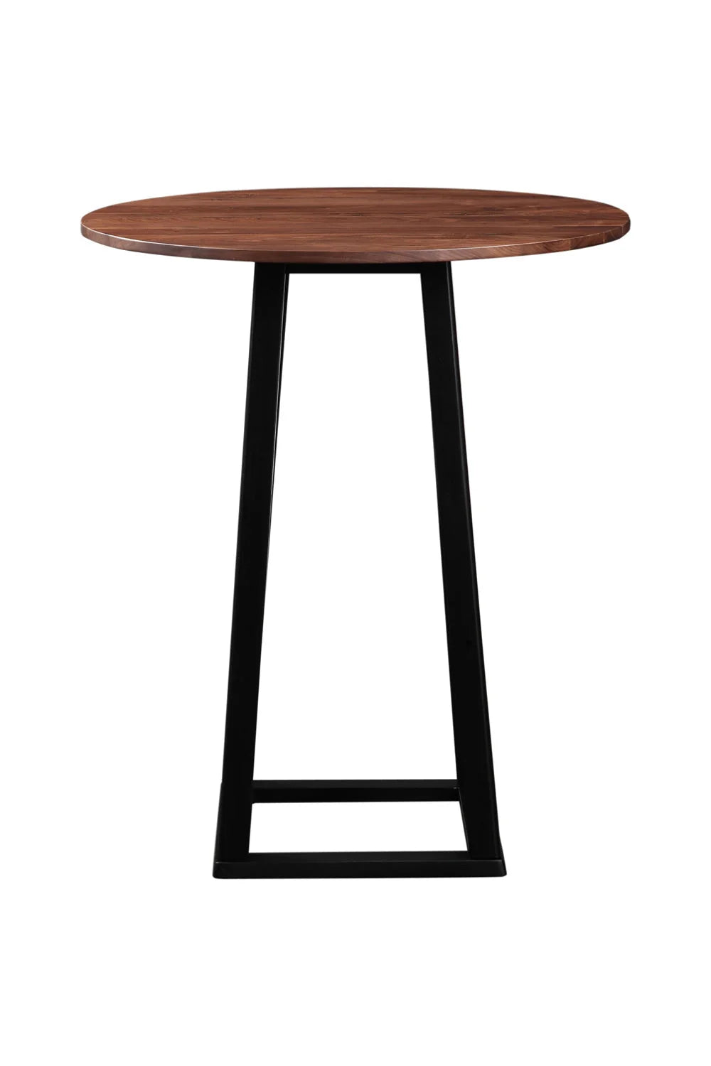 Luxury Tri-Mesa Solid Walnut Bar Table Modern Italian Style for Villa