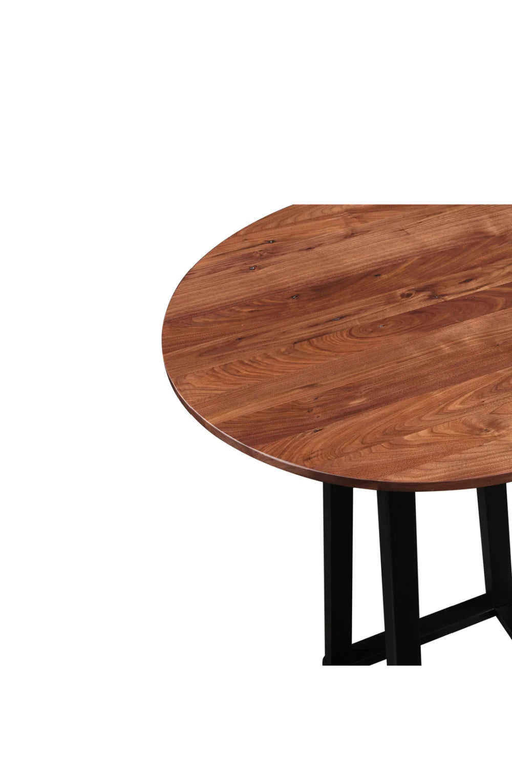 Luxury Tri-Mesa Solid Walnut Bar Table Modern Italian Style for Villa