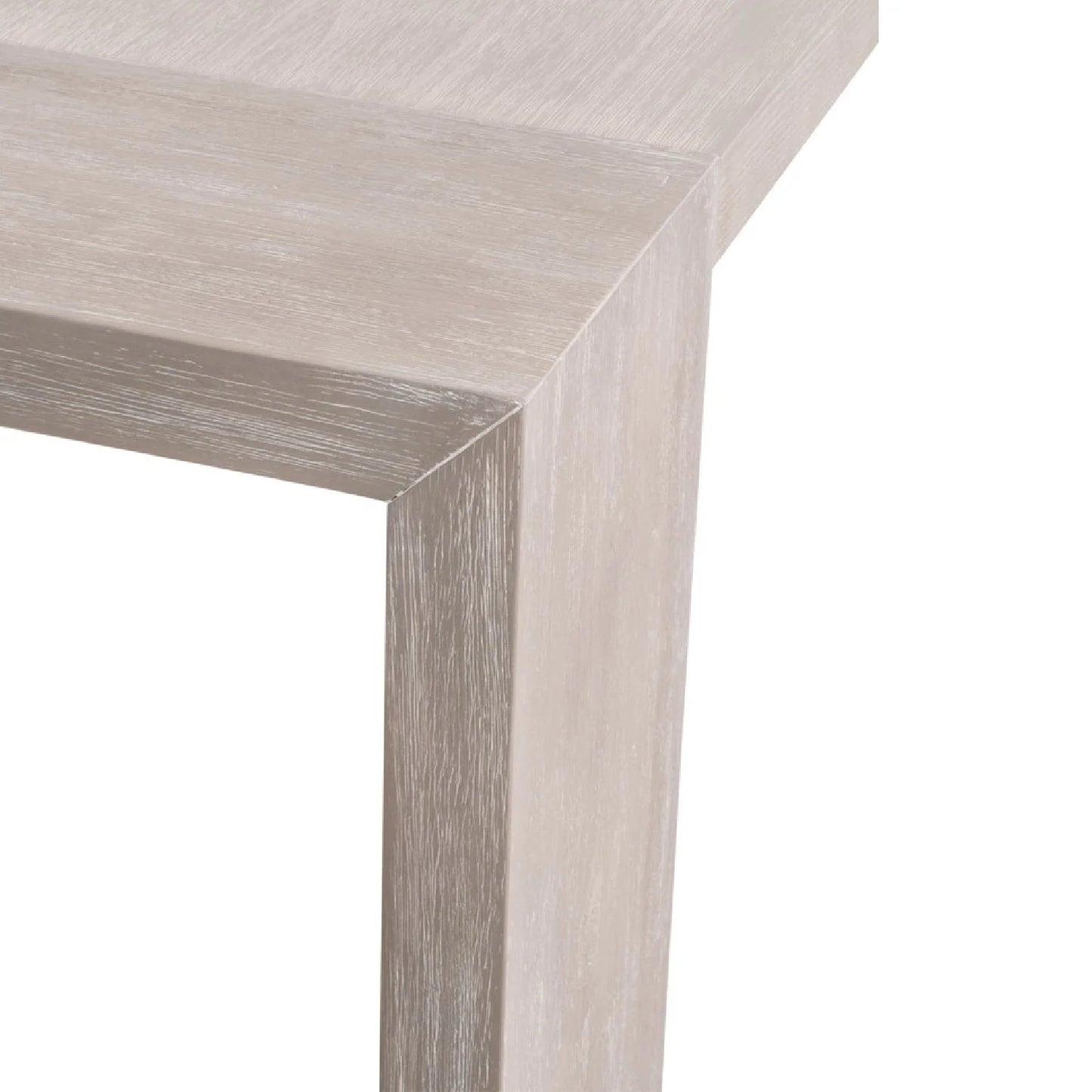 Luxury Tropea Acacia Extendable Dining Table Modern Italian Style for Villa